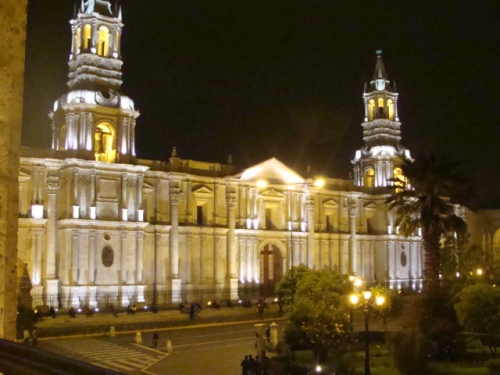 die breiteste Kirche in Südamerika
